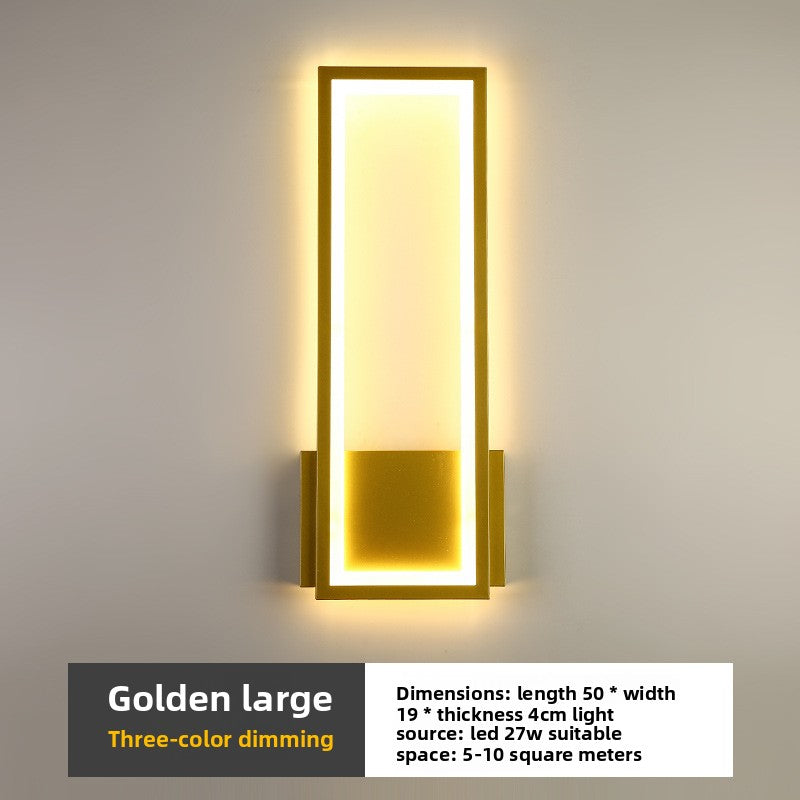 Living room background wall light