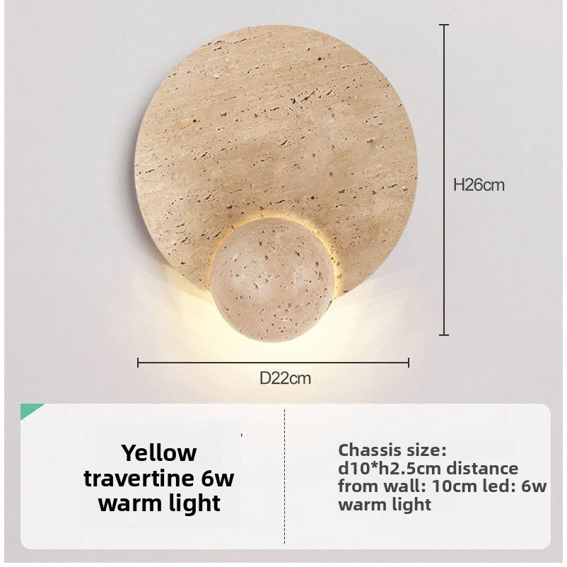 Wall Lamp with Three-Color LED Light