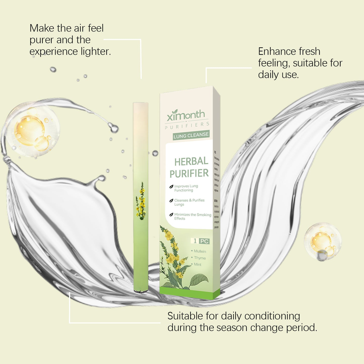 Herbal Diffuser Body Care Stick with Mullein Extracts