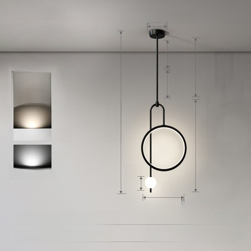 Modern Nordic LED Pendant Light for Bedroom and Living Room