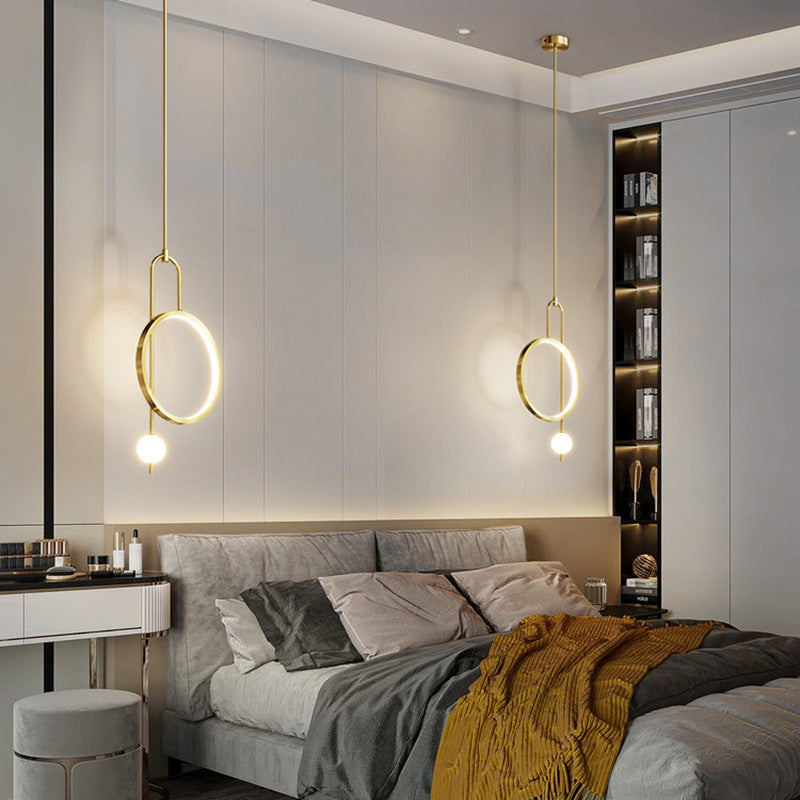 Modern Nordic LED Pendant Light for Bedroom and Living Room