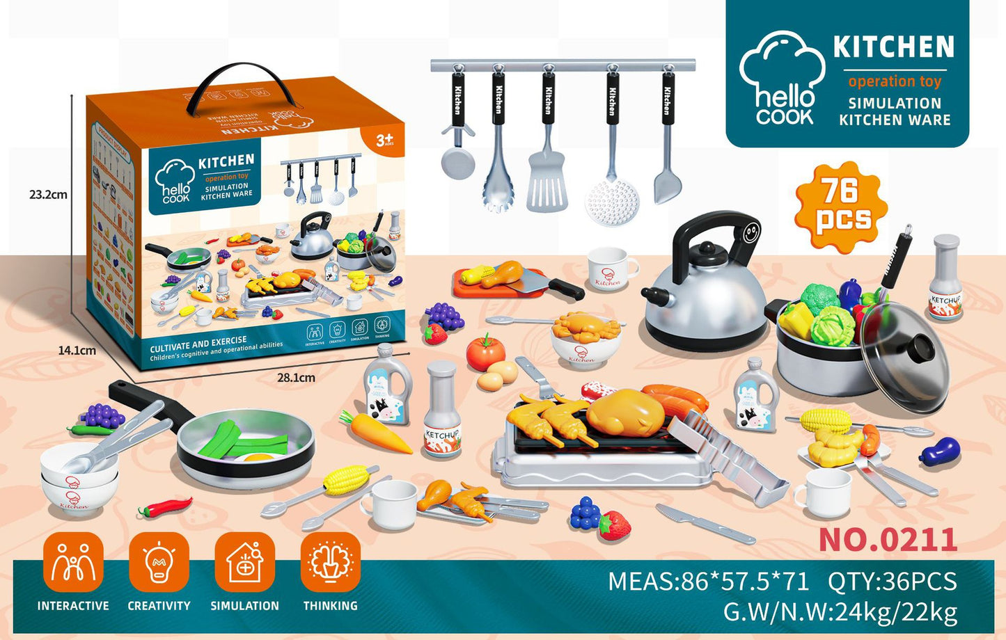 Children Simulation Kitchen Toy