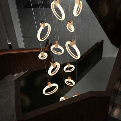 Circular Staircase Pendant Light