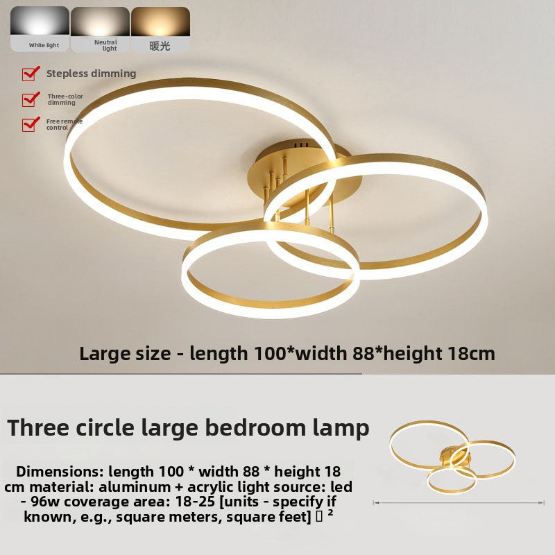 Modern Round LED Ceiling Lamp for Living Room and Bedroom