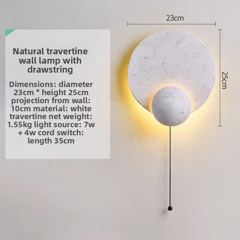 Wall Lamp with Three-Color LED Light