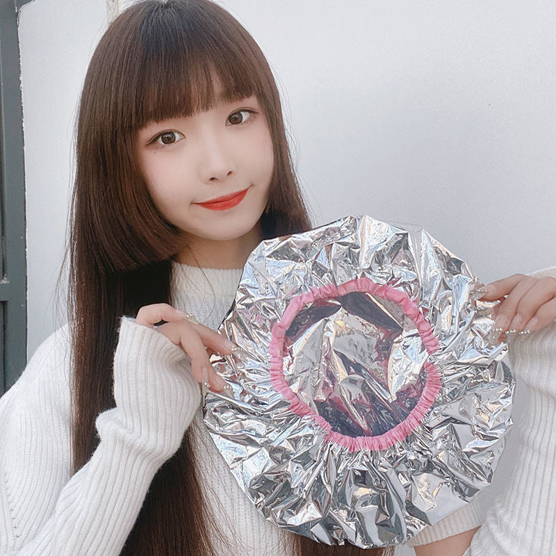 Hair care tools with tin foil and aluminum foil hair caps
