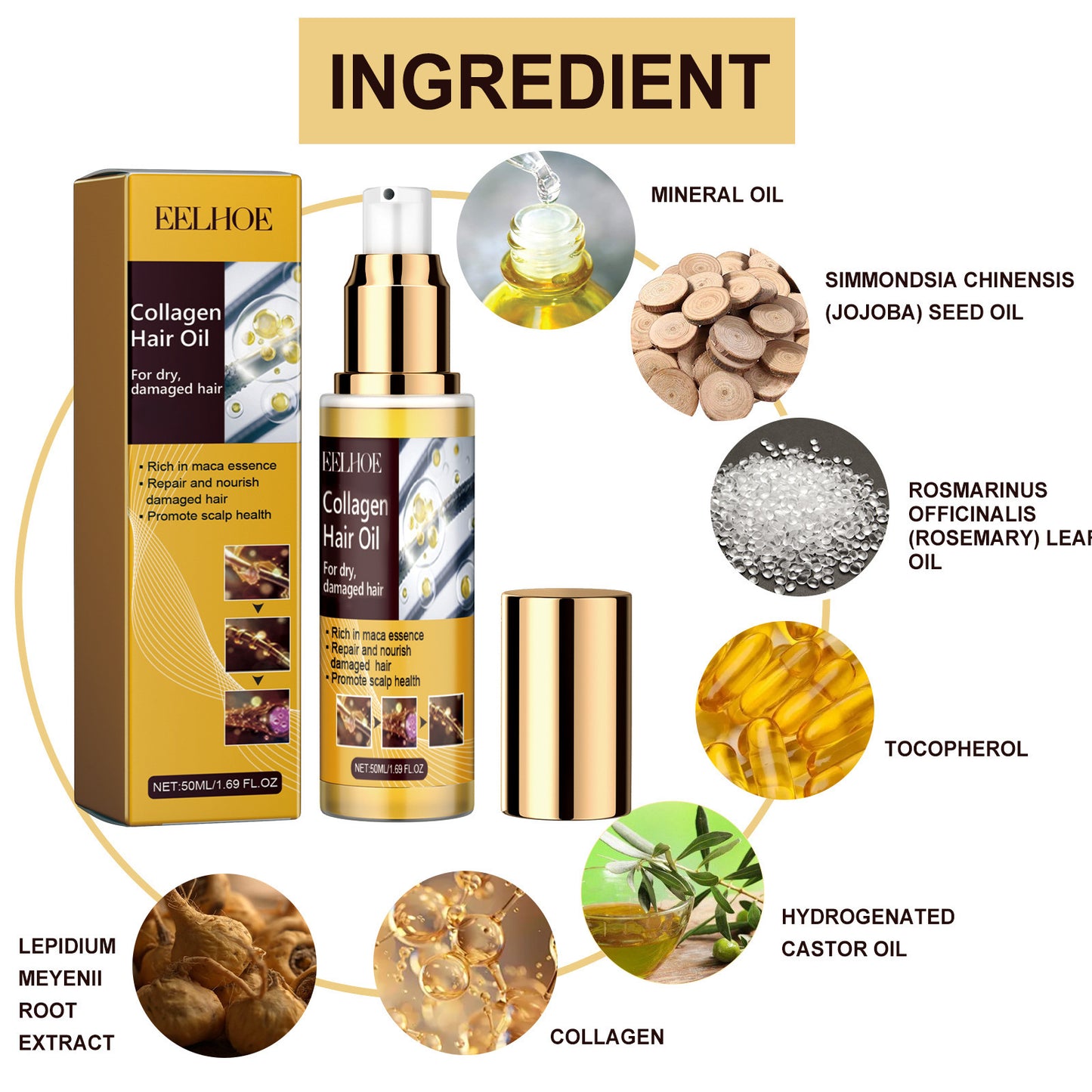 Collagen Hair Care Essential Oil