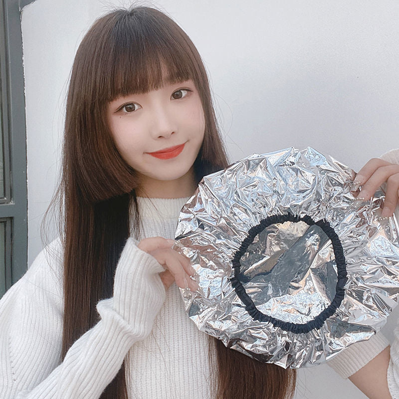 Hair care tools with tin foil and aluminum foil hair caps
