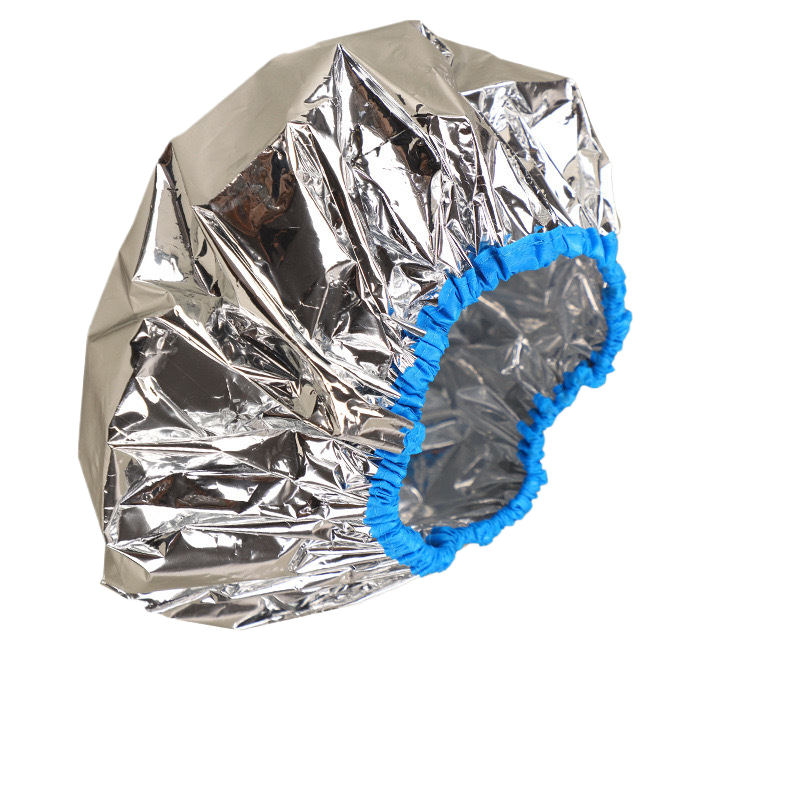 Hair care tools with tin foil and aluminum foil hair caps