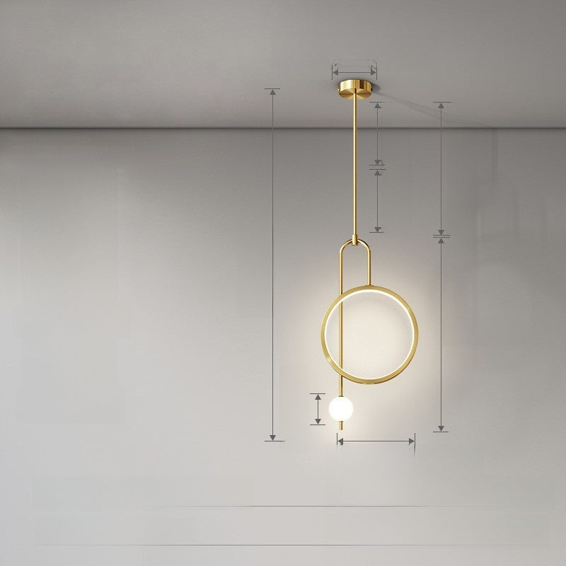 Modern Nordic LED Pendant Light for Bedroom and Living Room