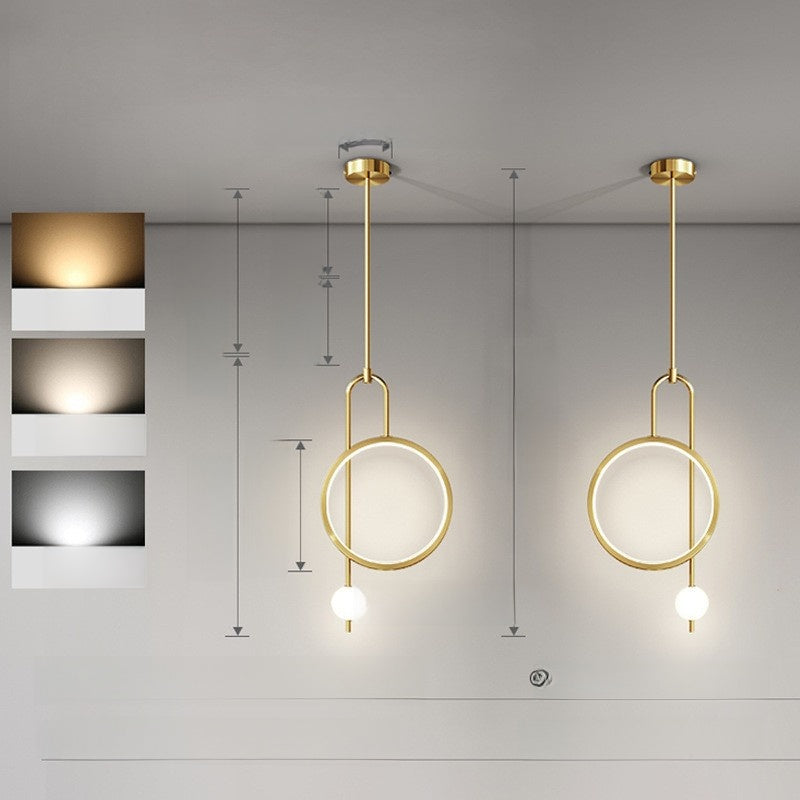 Modern Nordic LED Pendant Light for Bedroom and Living Room