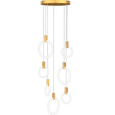 Circular Staircase Pendant Light