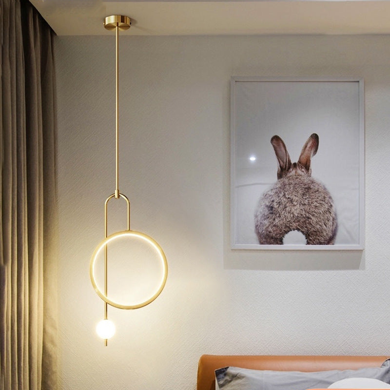 Modern Nordic LED Pendant Light for Bedroom and Living Room