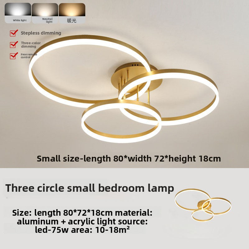 Modern Round LED Ceiling Lamp for Living Room and Bedroom
