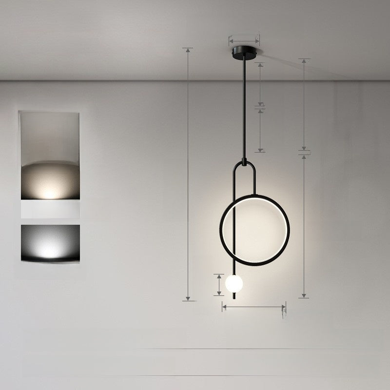 Modern Nordic LED Pendant Light for Bedroom and Living Room