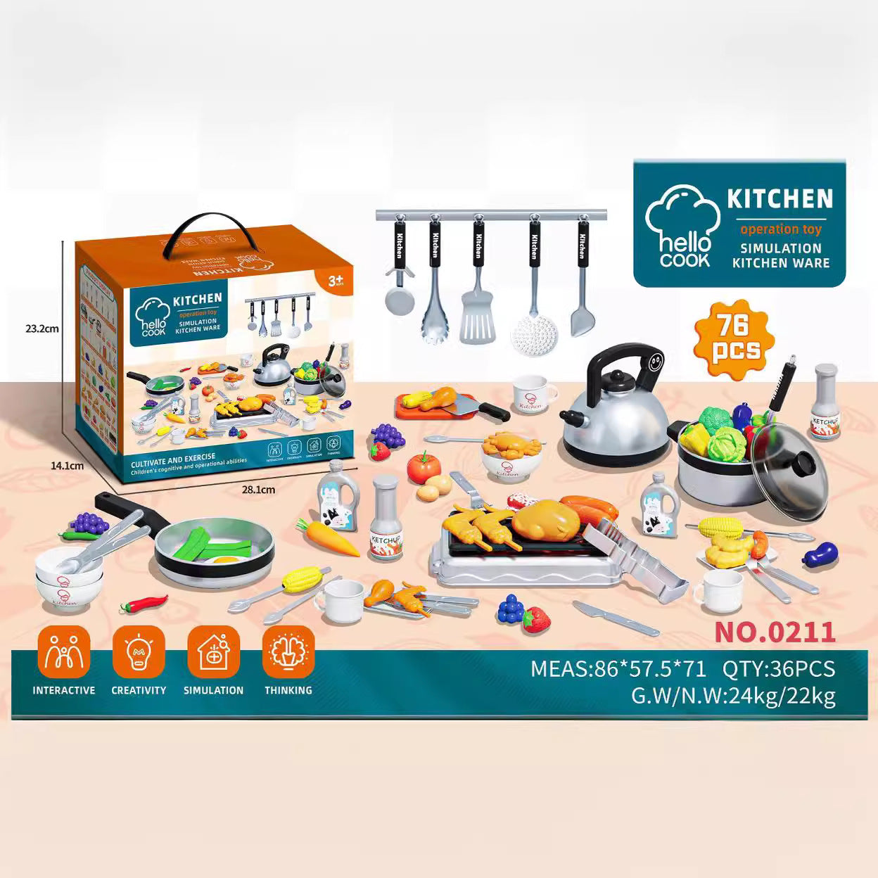 Children Simulation Kitchen Toy