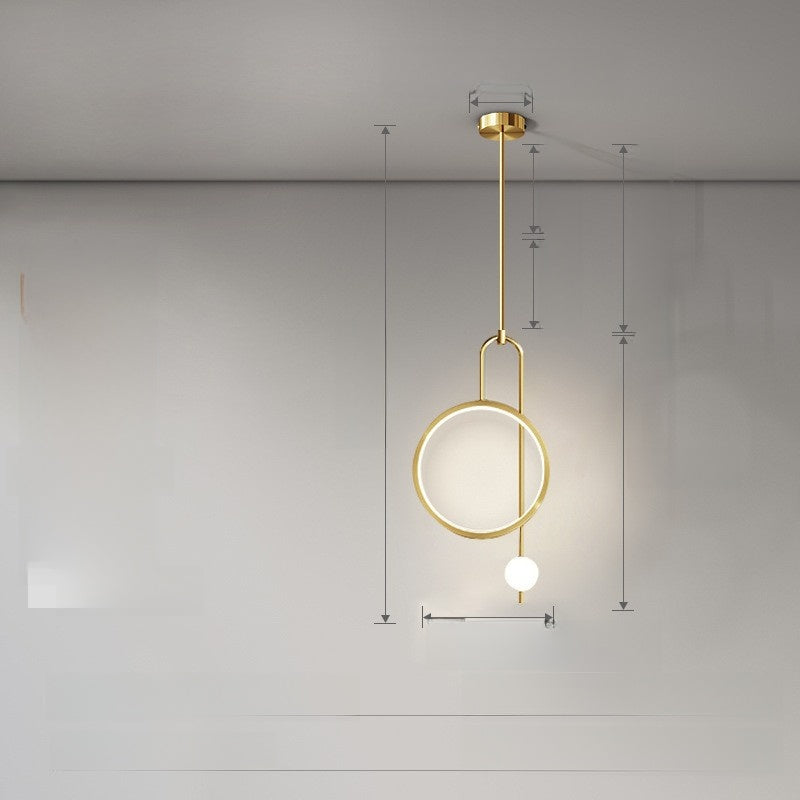 Modern Nordic LED Pendant Light for Bedroom and Living Room