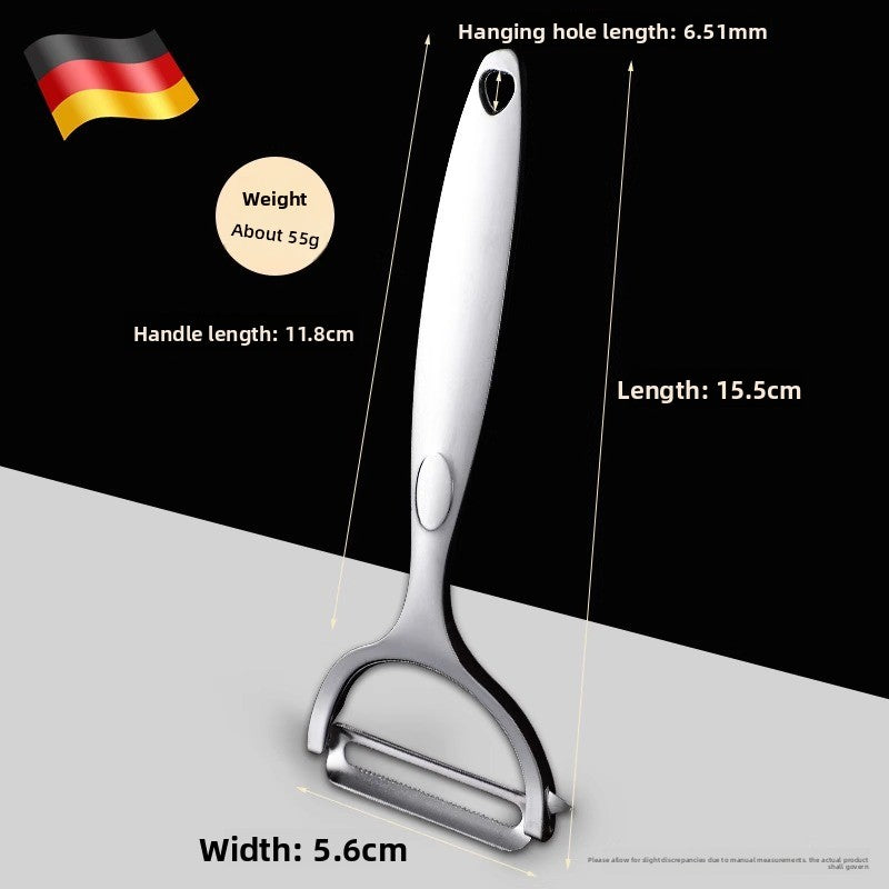 Stainless Steel Kitchen Peeler with Comfortable Handle