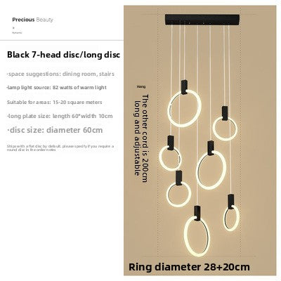Circular Staircase Pendant Light